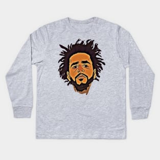 rapper j Kids Long Sleeve T-Shirt